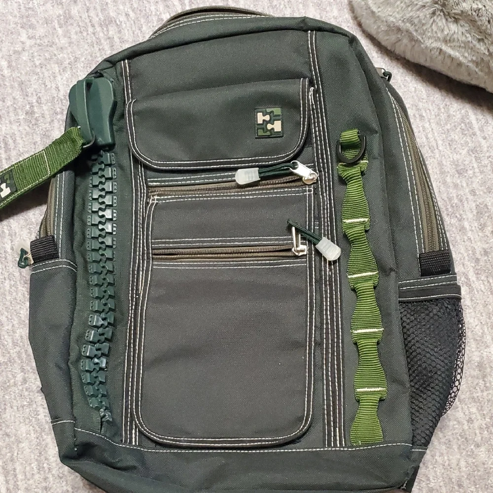 Green Backpack - Picture 1 of 6